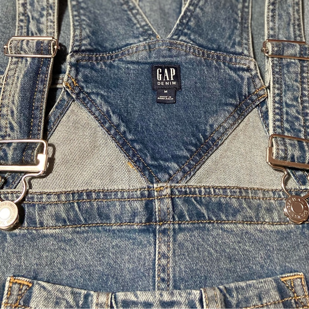 GAP Factory Denim Shortalls - Picture 7 of 7
